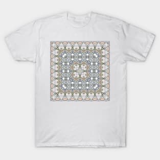 Arabic ornate square pattern T-Shirt